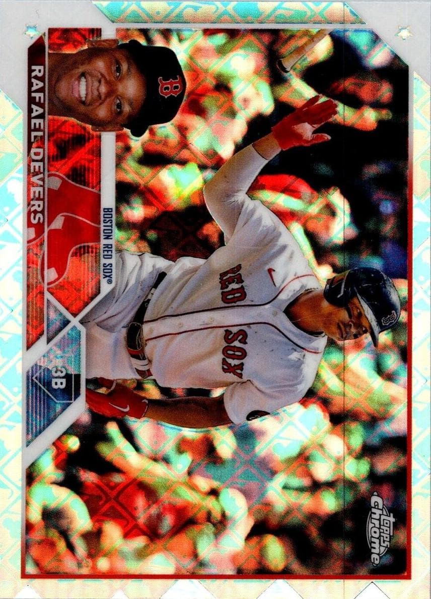 Rafael Devers 2023 topps Topps Chrome