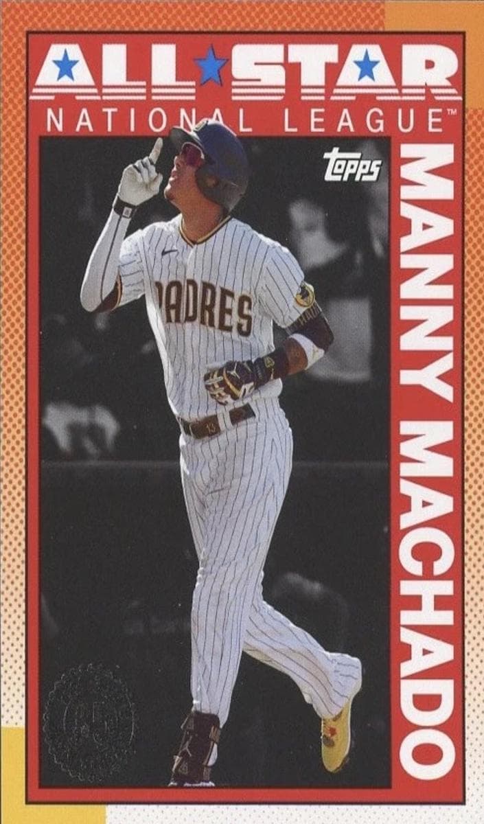 Manny Machado 2025 topps Topps