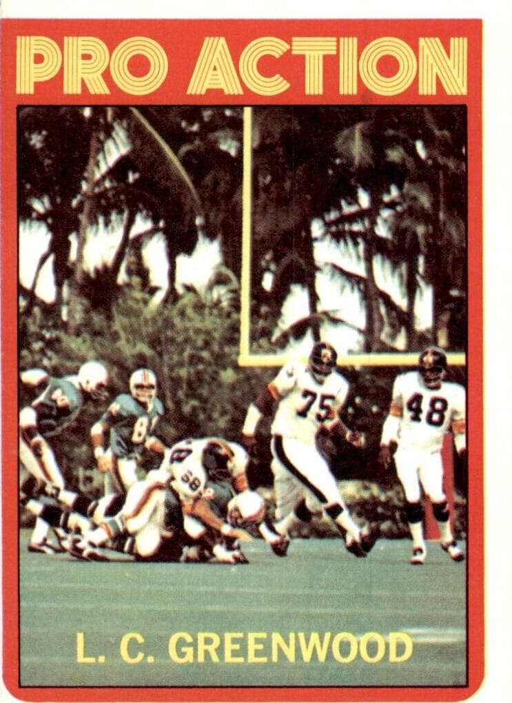 L.C. Greenwood 1972 topps