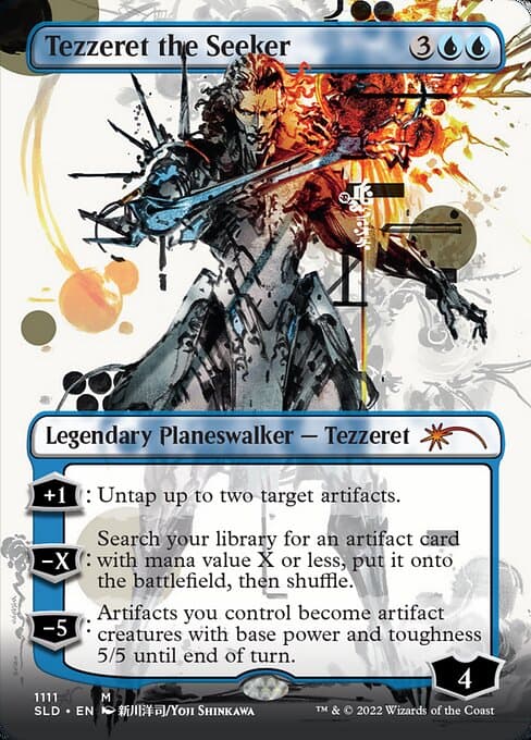 Tezzeret the Seeker 2019 Magic: The Gathering Secret Lair Drop