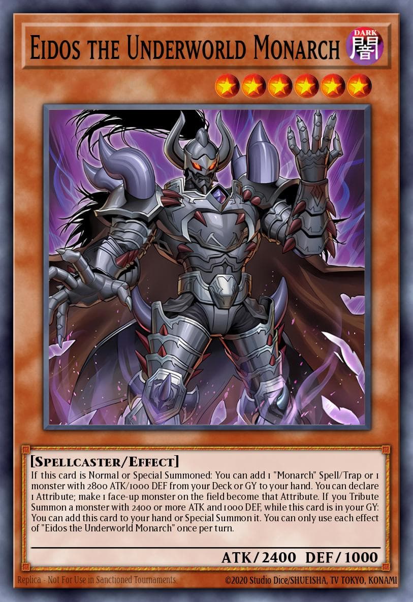 Eidos the Underworld Monarch 2025 Yu-Gi-Oh! Duelist's Advance