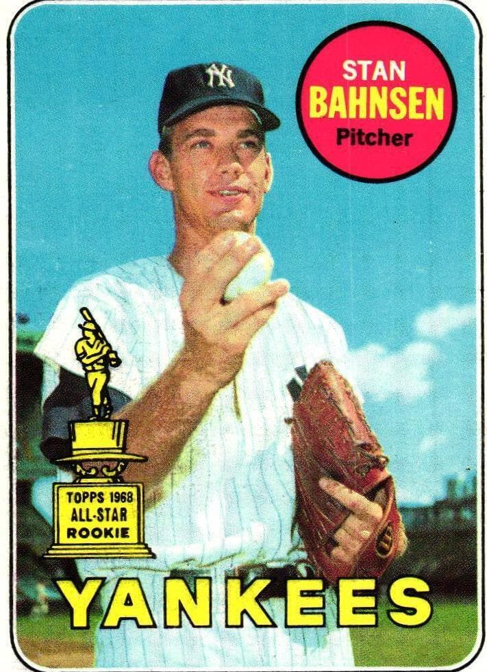 Stan Bahnsen 1969 topps Topps