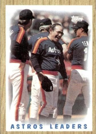 Astros Leaders trading card