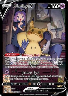 Mimikyu V 2022 Pokemon