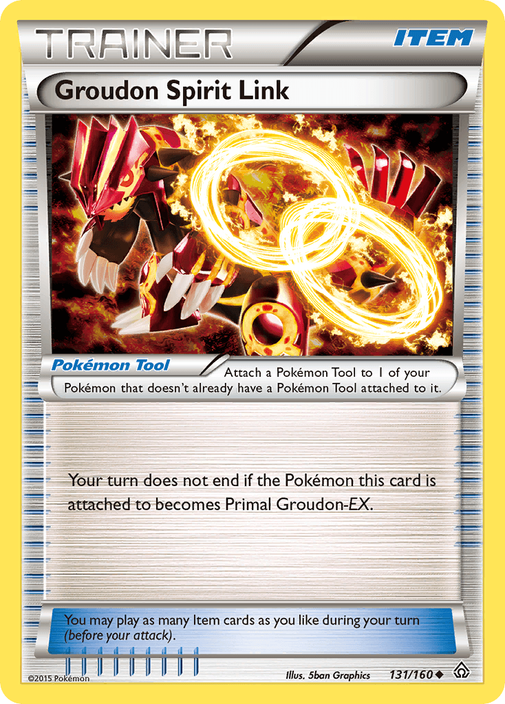 Groudon Spirit Link 2015 Pokemon