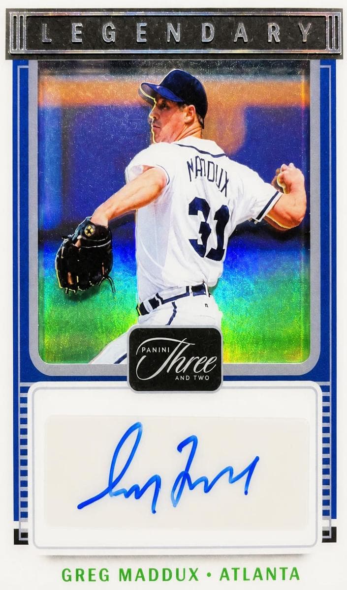 Greg Maddux 2022 topps Topps Definitive Collection