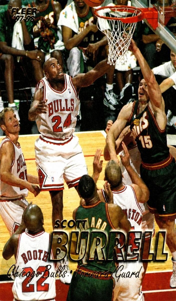 Scott Burrell 1997 fleer Fleer
