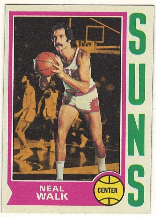 Neal Walk 1974 topps Topps