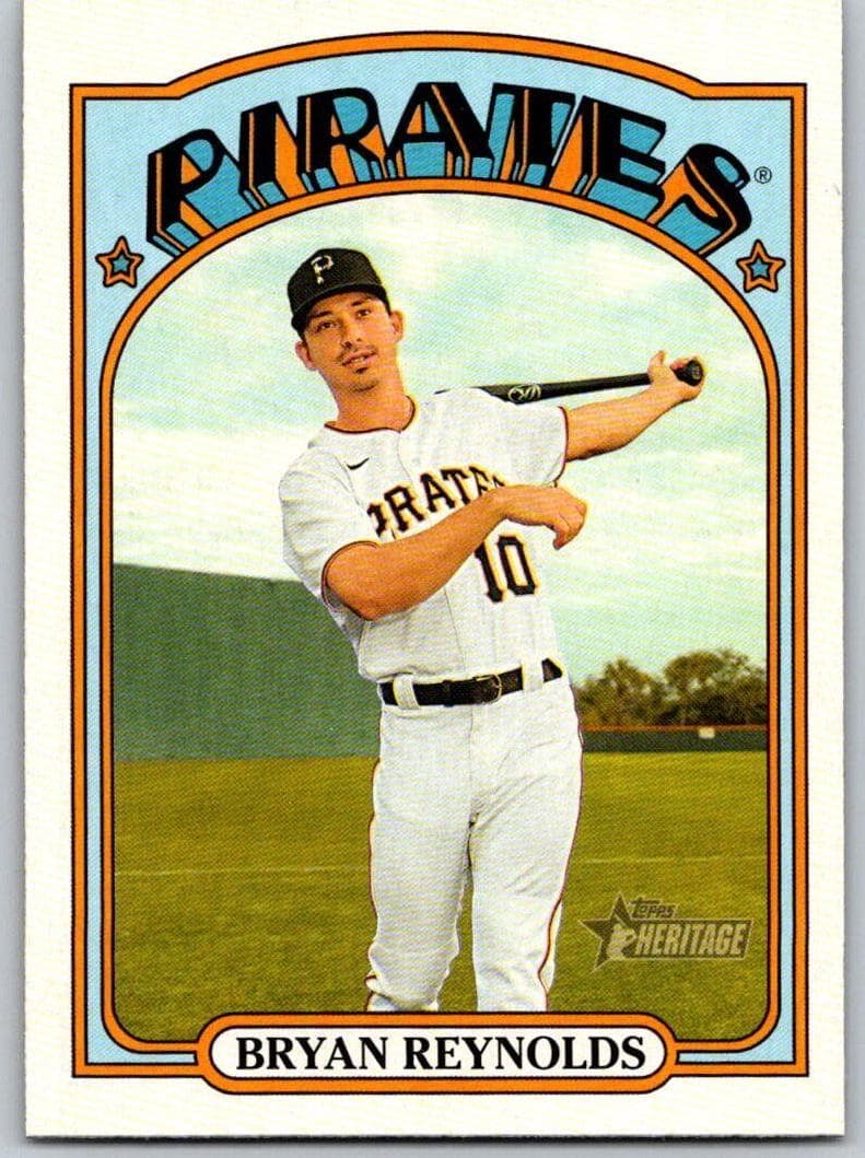 Bryan Reynolds 2021 topps Topps Heritage