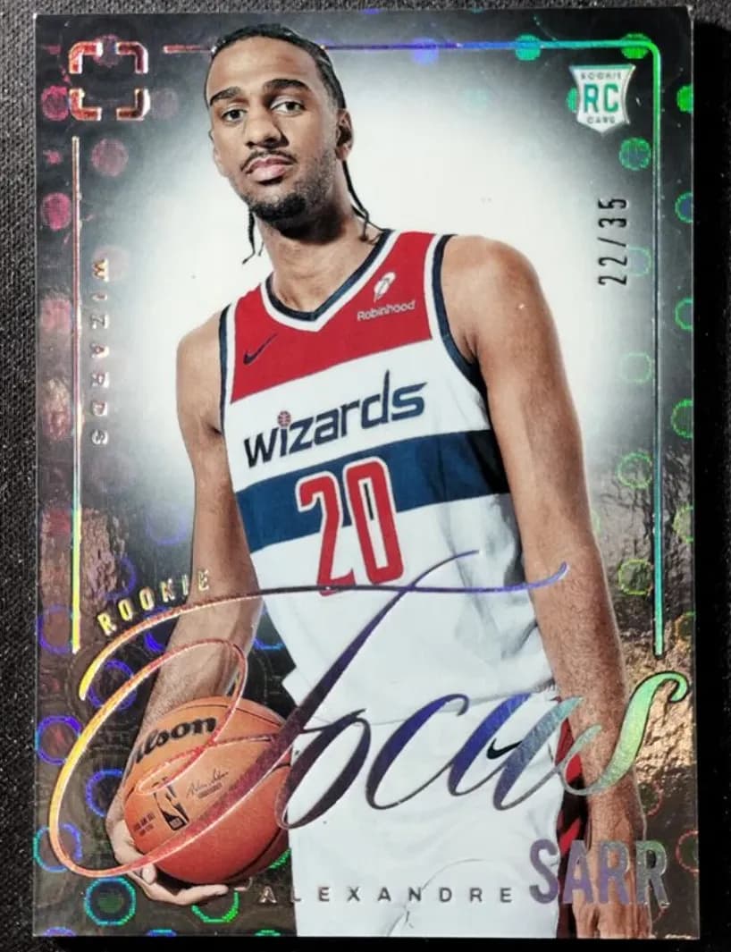 Alexandre Sarr 2024 panini Panini Photogenic