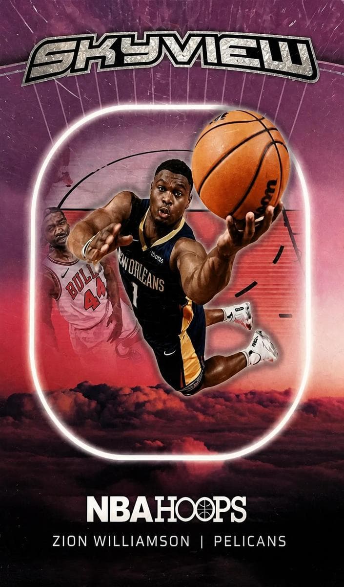Zion Williamson 2024 panini Hoops Winter