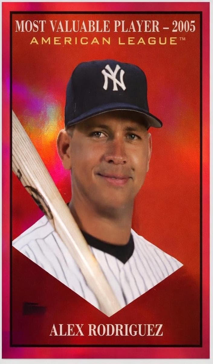 Alex Rodriguez 2025 topps Topps Update