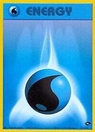 Water Energy trading card