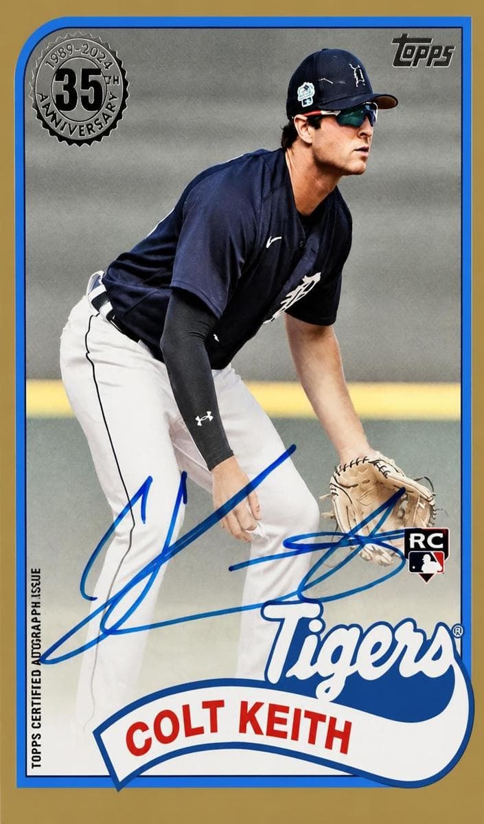 Colt Keith 2024 topps Topps Update