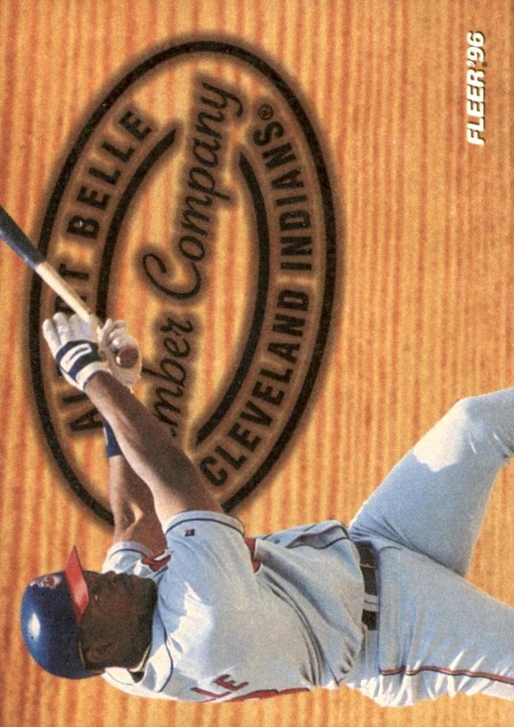 Albert Belle 1996 leaf Leaf Preferred