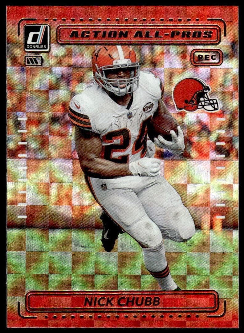 Nick Chubb 2022 panini Donruss
