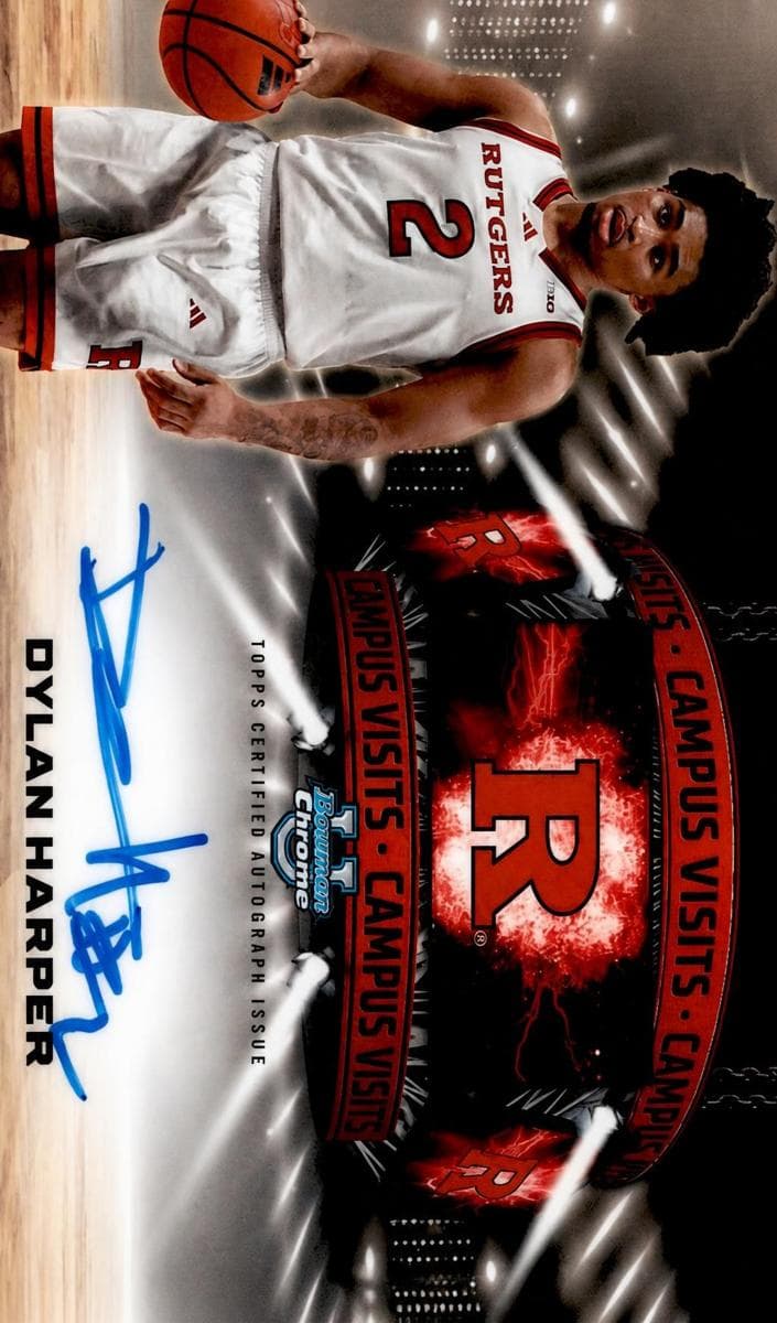 Dylan Harper 2024 bowman Bowman University Chrome
