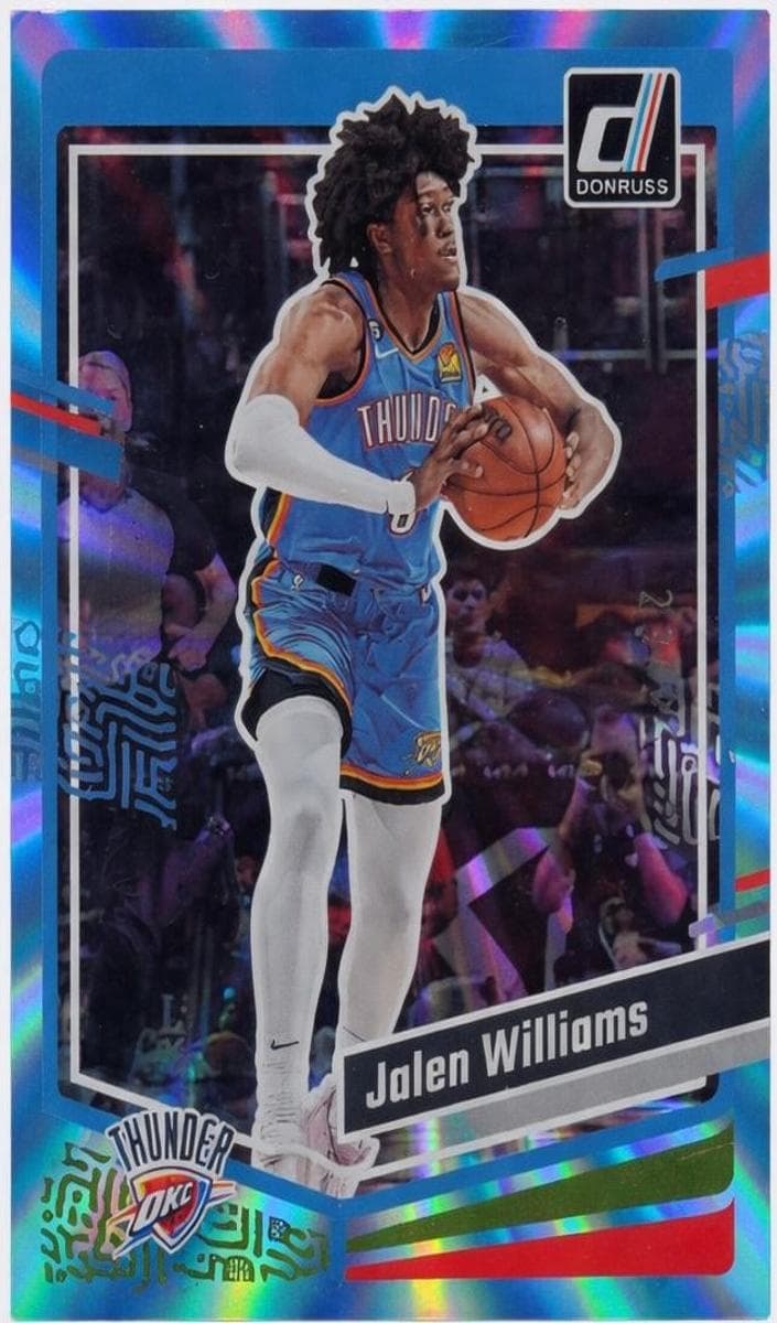 Jalen Williams 2023 panini Donruss