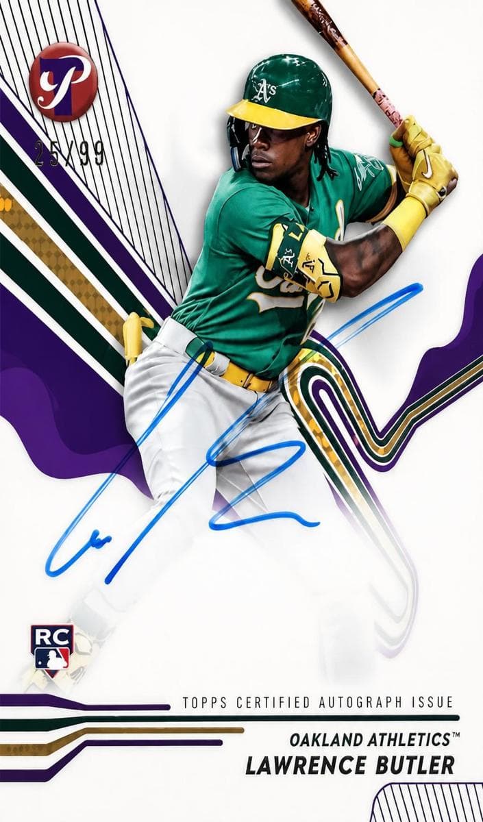 Lawrence Butler 2024 topps Topps Pristine