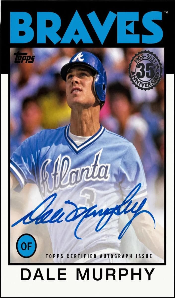 Dale Murphy 2021 topps Topps