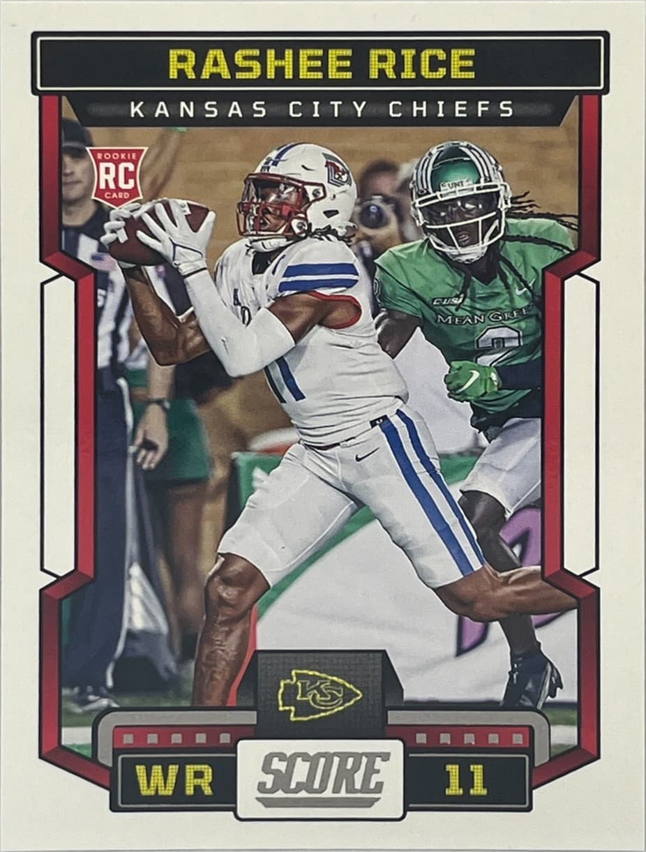 Rookies Rashee Rice 2023 Score