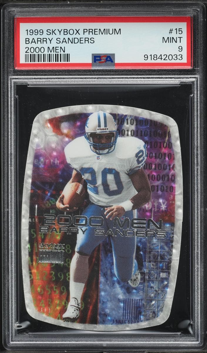Barry Sanders 1999 fleer SkyBox Premium