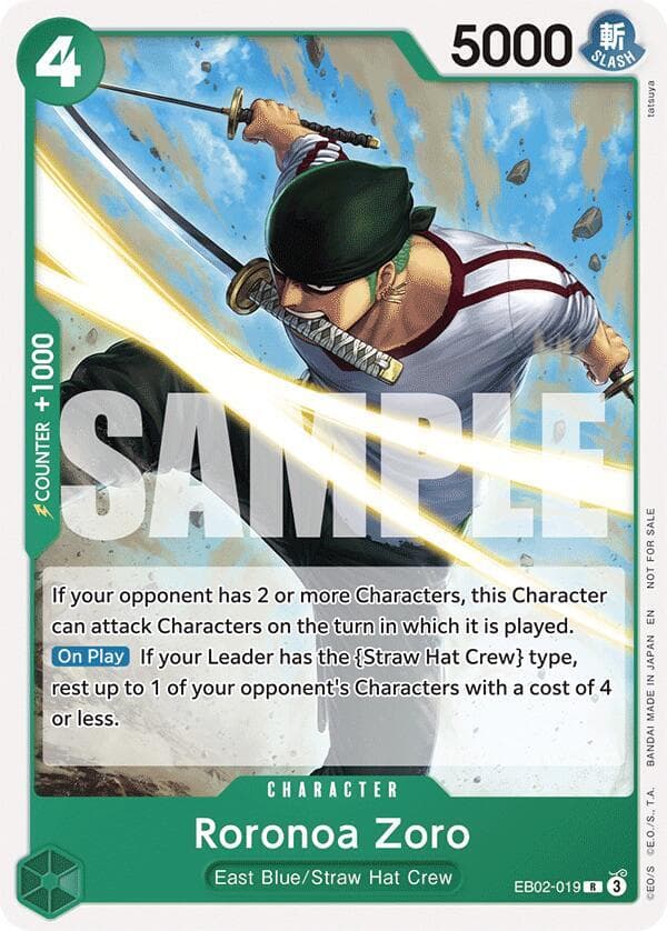 Roronoa Zoro #EB02-019