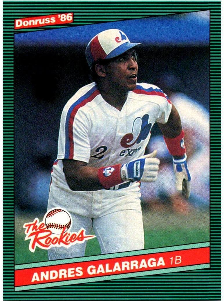 Andres Galarraga 1986 panini