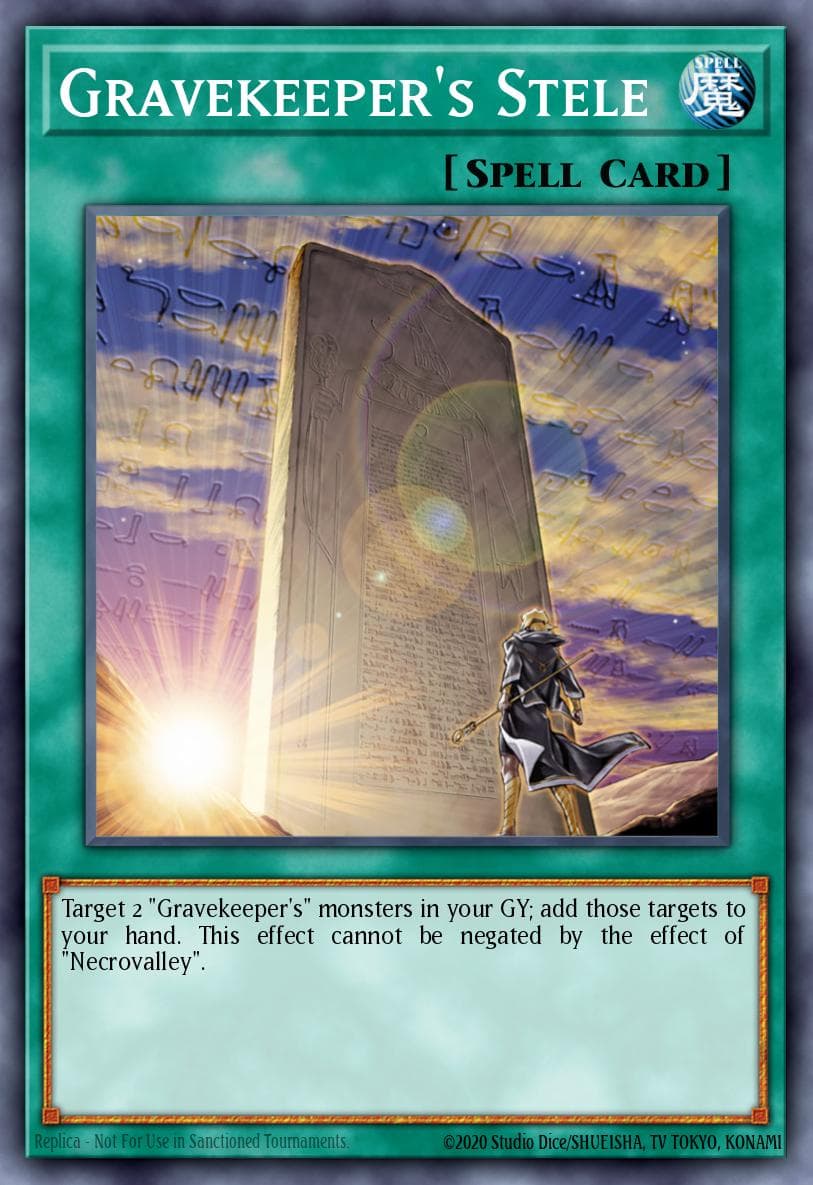 Gravekeeper's Stele 2010 Yu-Gi-Oh! Absolute Powerforce