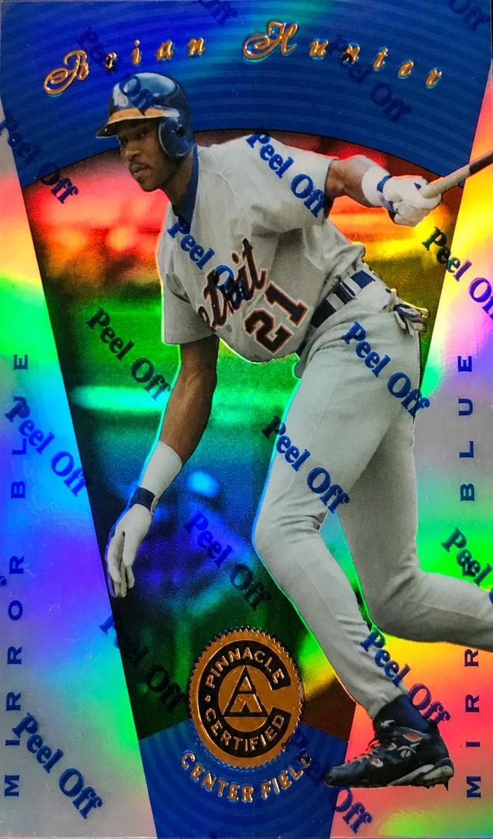 Brian Hunter 1997 panini Pinnacle Certified