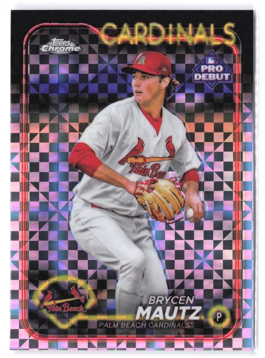 Brycen Mautz trading card