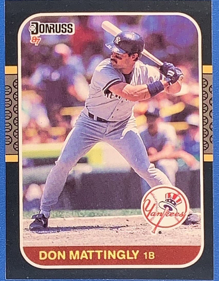 Don Mattingly Baseball 1987 Donruss 1987 Donruss
