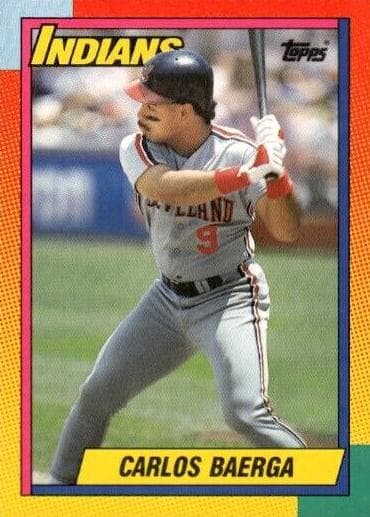 Carlos Baerga 1990 topps