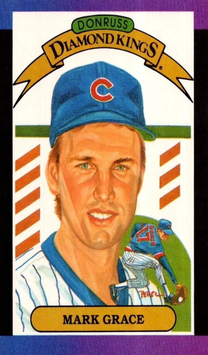 Mark Grace 1989 fleer