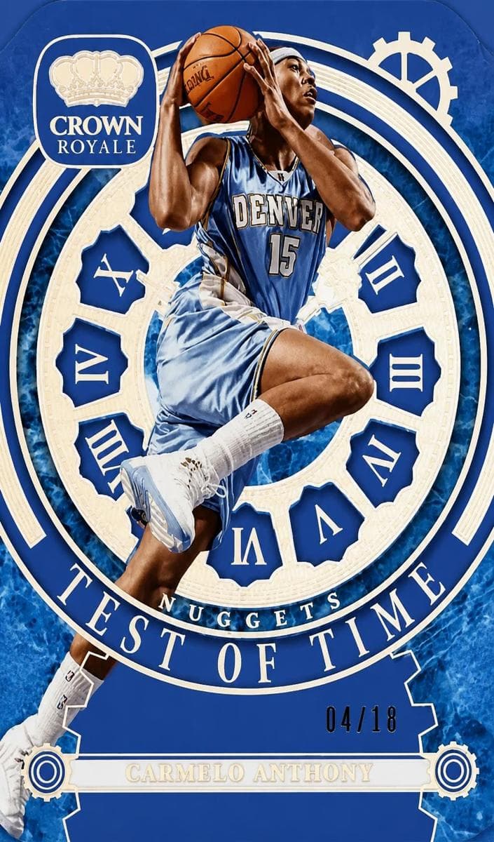 Carmelo Anthony 2023 panini Panini Crown Royale