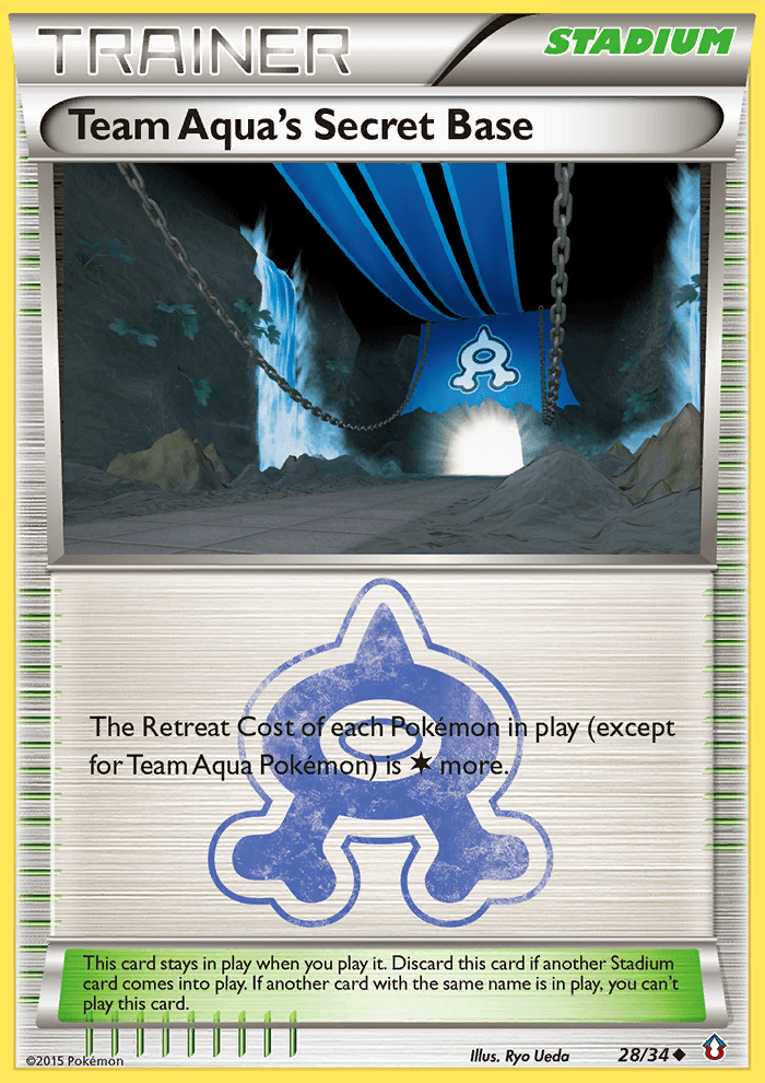 Team Aqua's Secret Base 2015 Pokemon