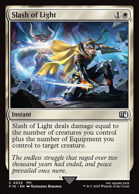 Slash of Light 2025 Magic: The Gathering Final Fantasy