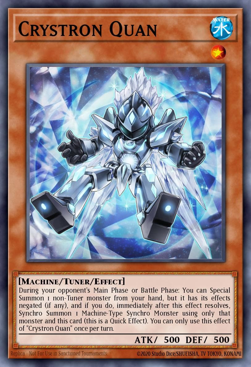 Crystron Quan 2016 Yu-Gi-Oh! Invasion: Vengeance