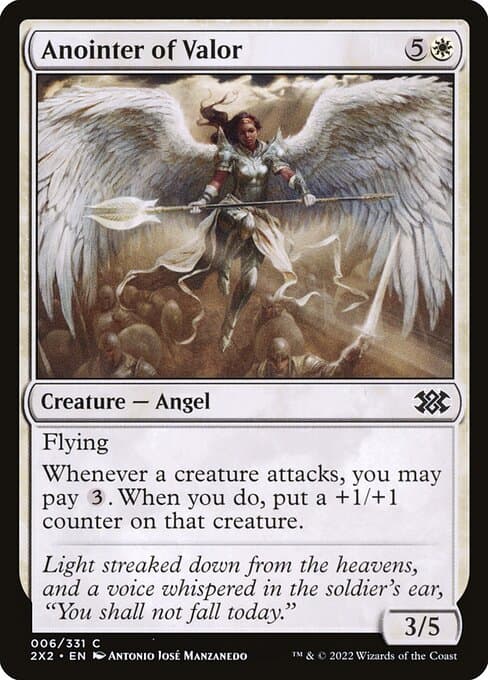 Anointer of Valor 2020 Magic: The Gathering Commander Legends