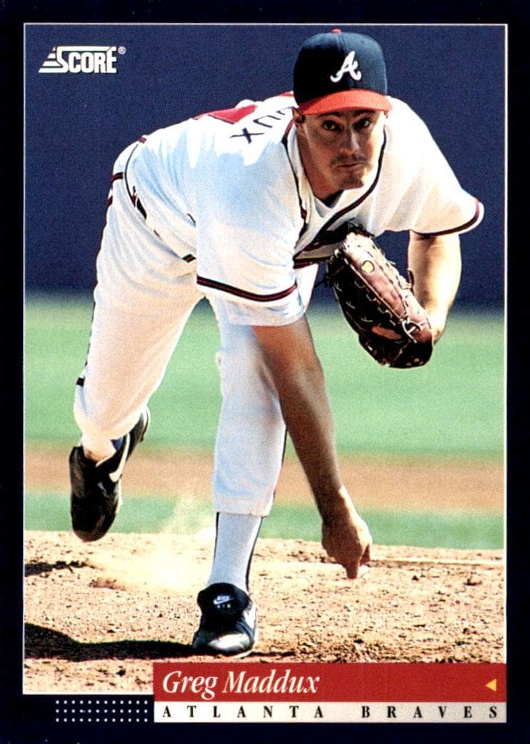 Greg Maddux 1994 panini Score