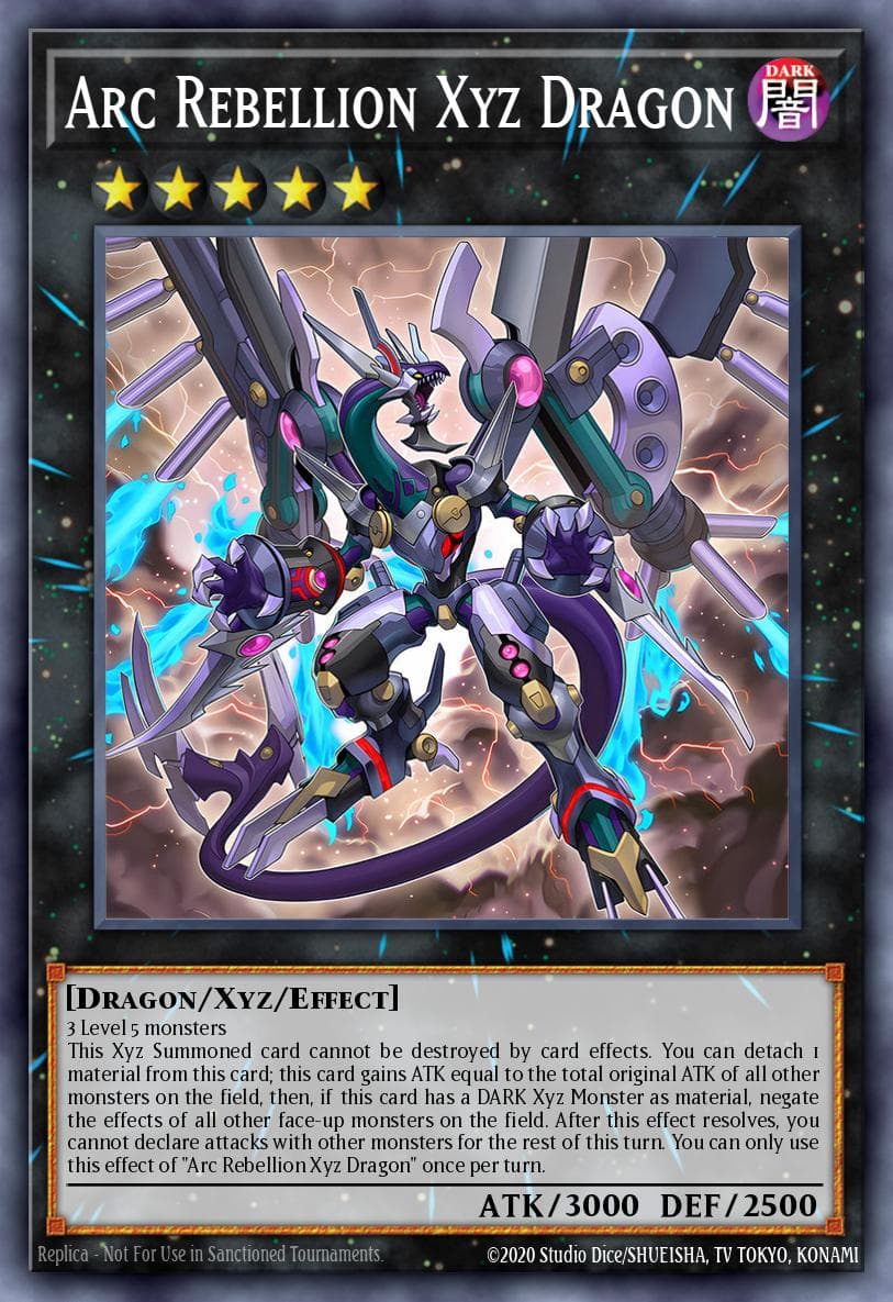 Arc Rebellion Xyz Dragon #PHRA-EN041