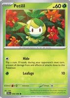 Petilil trading card