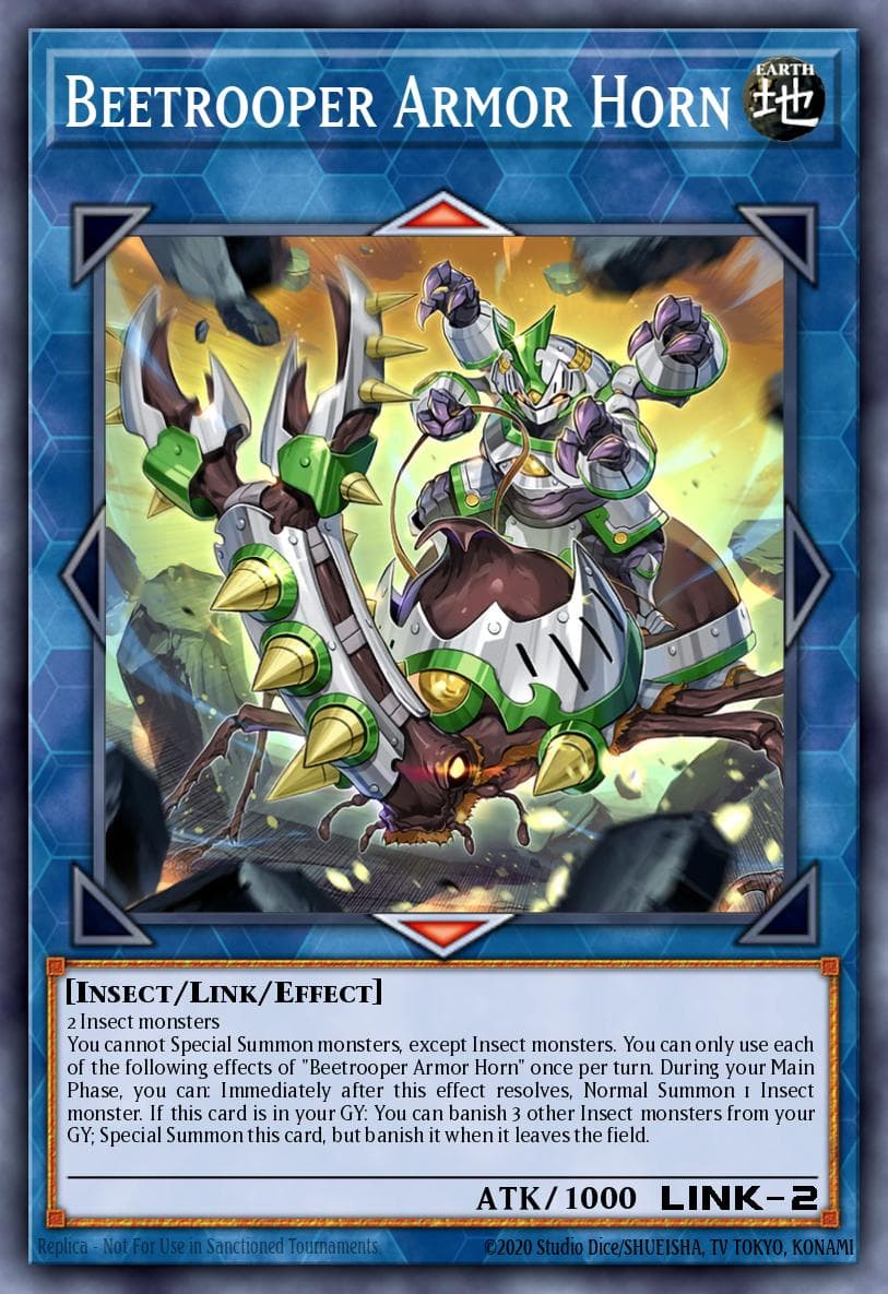 Beetrooper Armor Horn 2022 Yu-Gi-Oh!