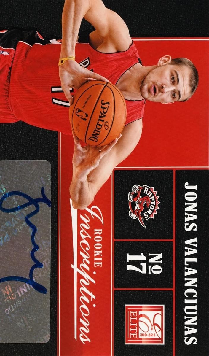 Jonas Valanciunas 2012 panini Elite