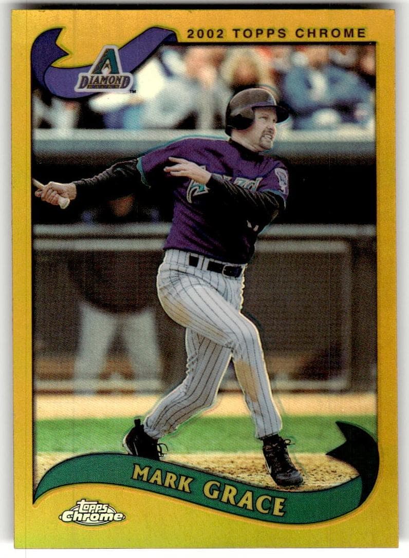Mark Grace 2002 topps Topps Chrome