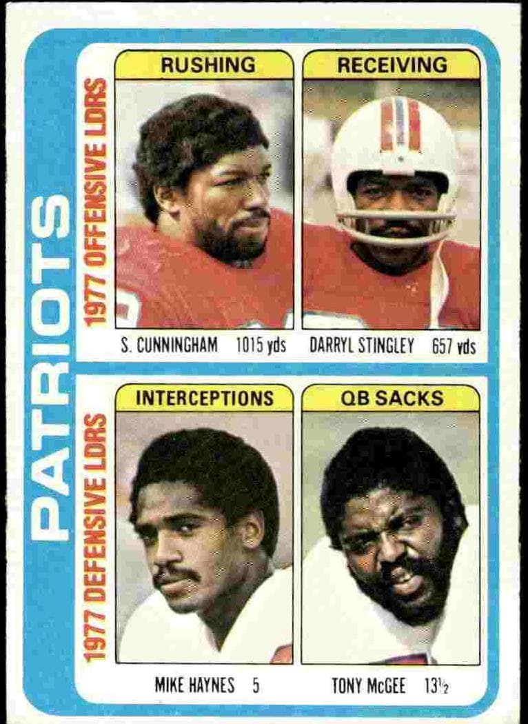 Sam Cunningham / Darryl Stingley / Mike Haynes / Tony McGee #516