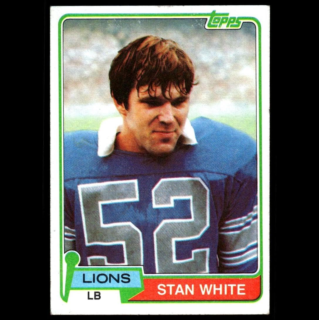Stan White 1981 topps Topps