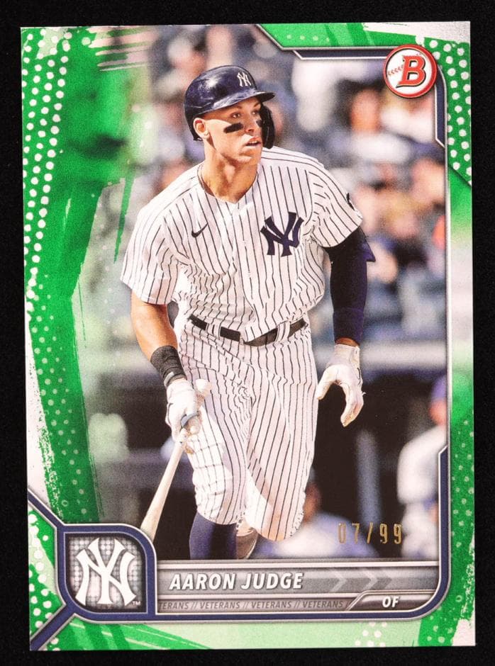 Aaron Judge 2022 bowman Bowman