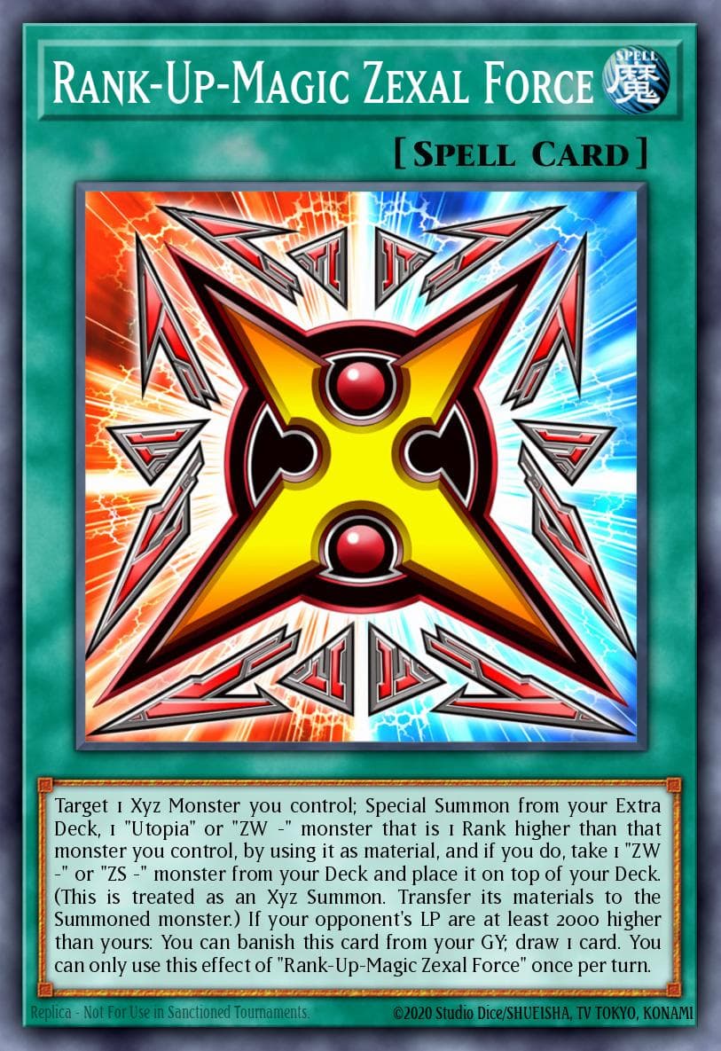 Rank-Up-Magic Zexal Force #LIOV-EN050