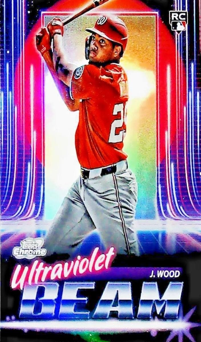 James Wood 2025 topps Topps Cosmic Chrome